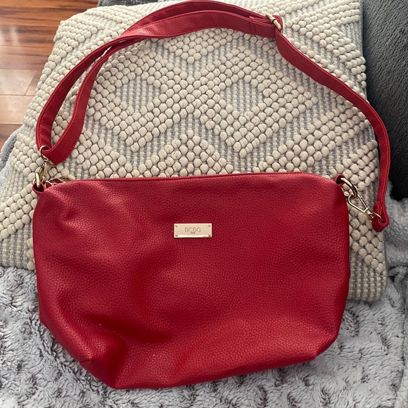 BCBG Paris Handbags - BCBG Paris Cherry Red Purse